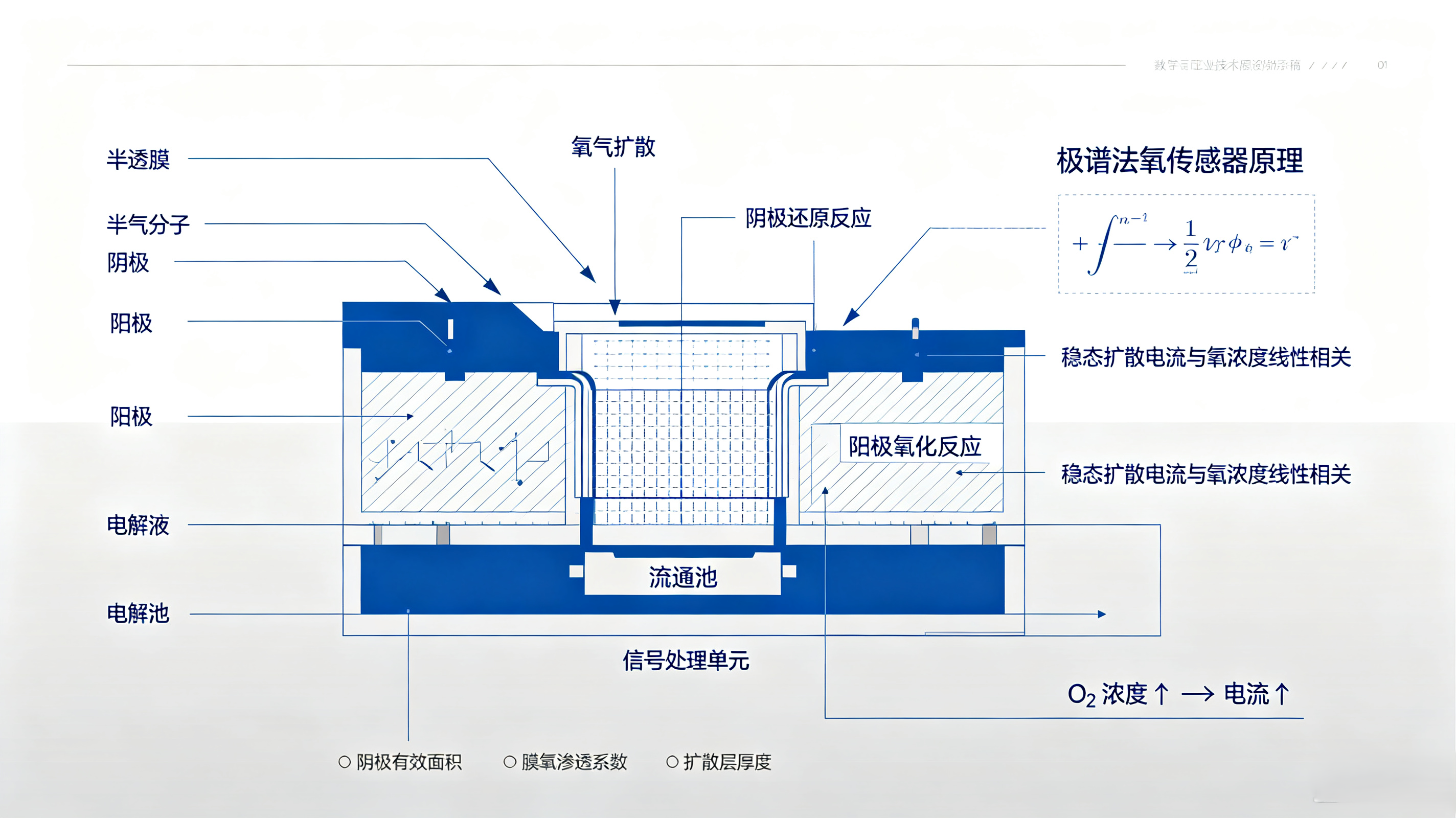 极谱法氧传感器原理