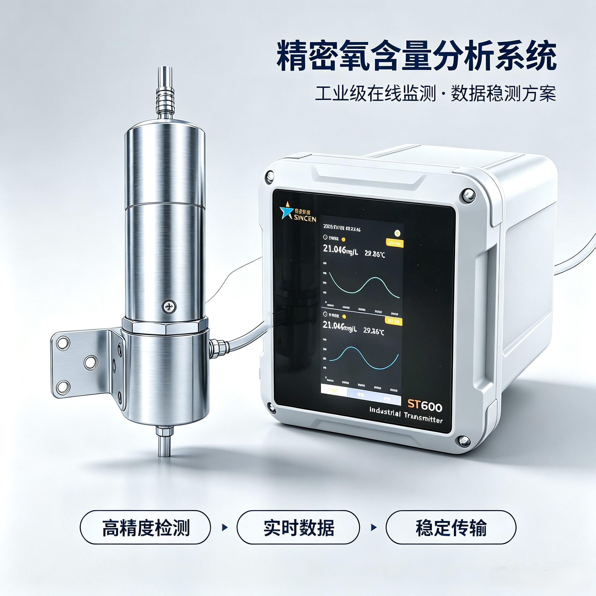 忻成科技ST600-SZM2000B氧化锆氧量监测系统高精度氧气分析仪
