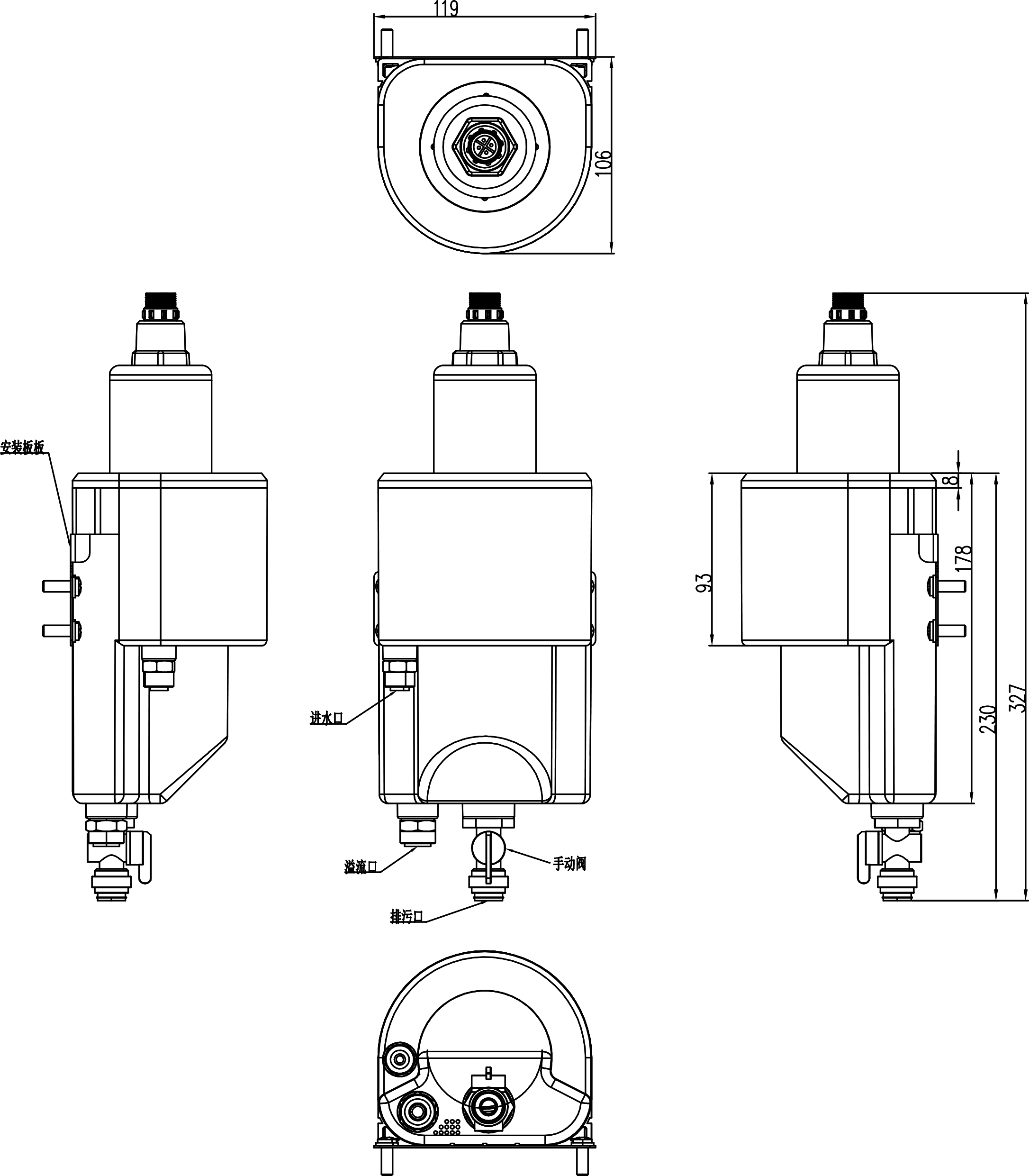 T-SS781参数图